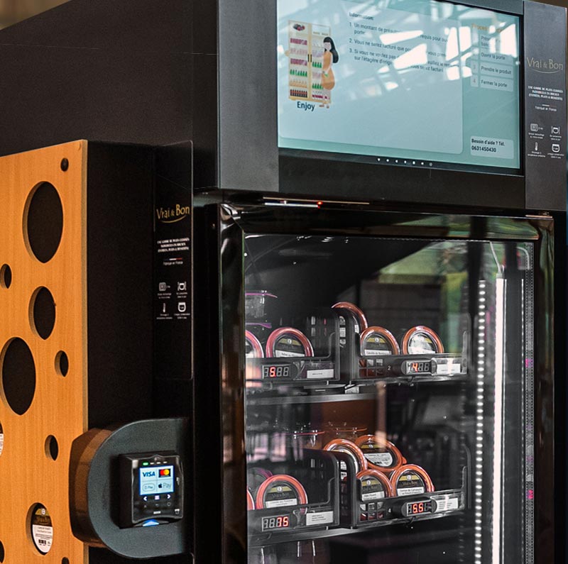 Un distributeur automatique fiable et qualitatif