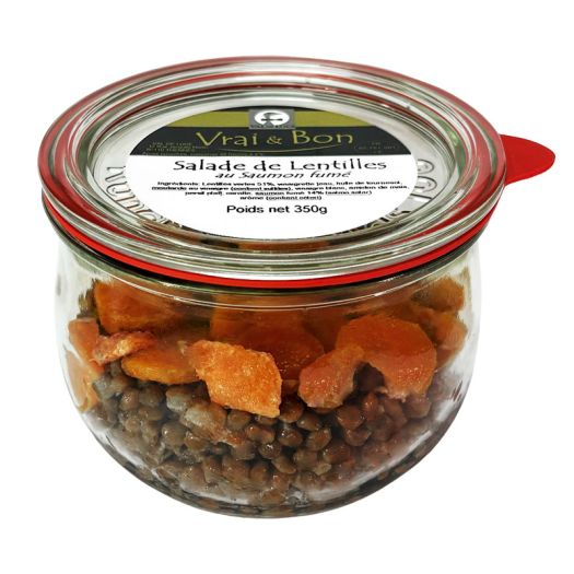 Salade de Lentilles au Saumon fumé - 350g