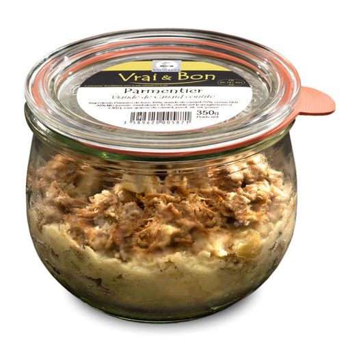 Parmentier à la viande de Canard confite - 350g ( Disponibilité au 19/05)
