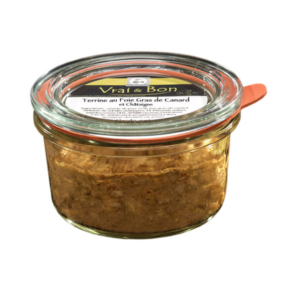 Terrine Foie Gras Chataigne