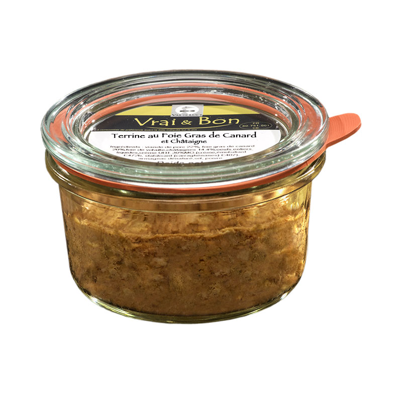 Terrine Foie Gras Chataigne