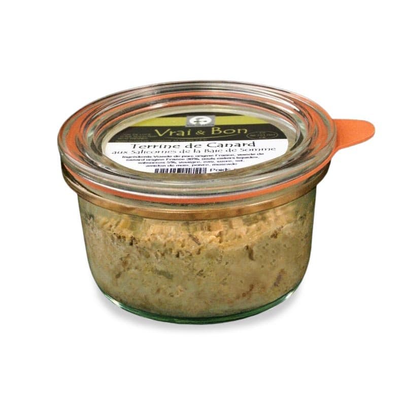 Terrine de Canard aux Salicornes de la Baie de Somme