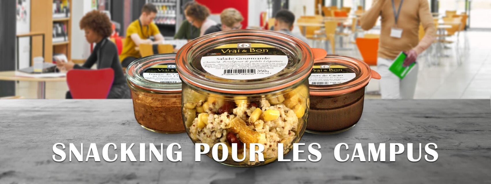 La solution repas et restauration pour les campus, écoles, universités