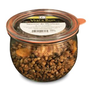Saucisse de Morteau & ses Lentilles - 380g