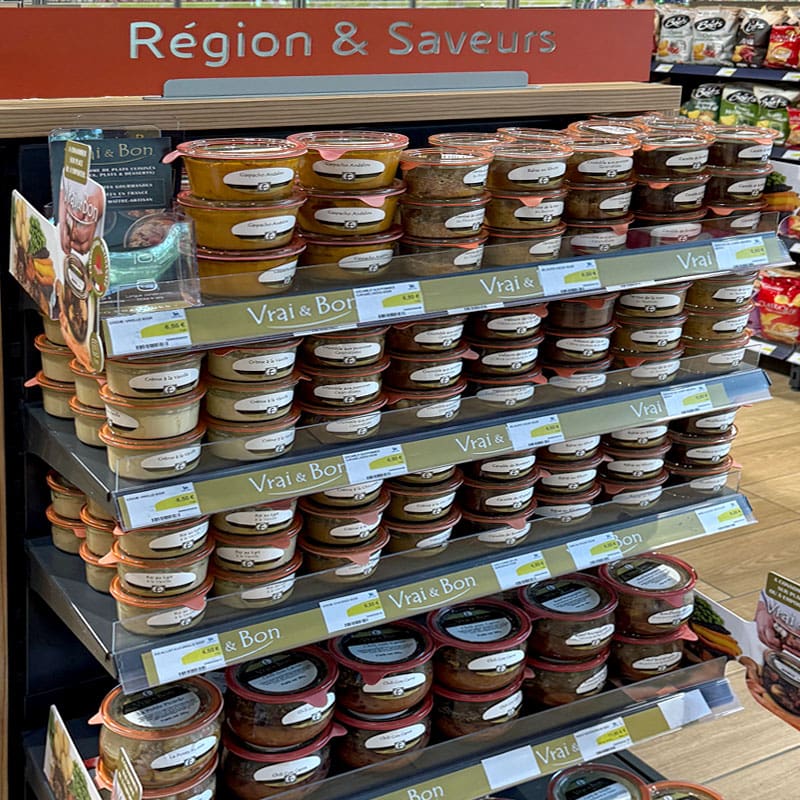 Une gamme de snacking pour la station-service, aire d’autoroute