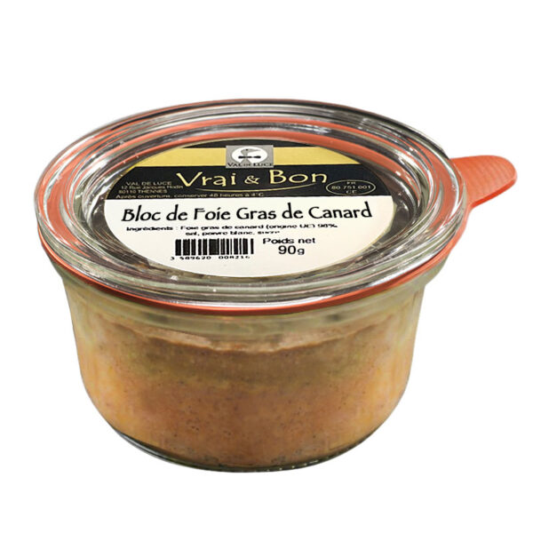 Bloc de Foie gras de canard 90 g